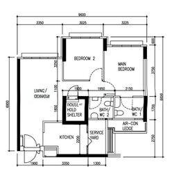 Blk 256A Punggol Opal (Punggol), HDB 3 Rooms #613612621